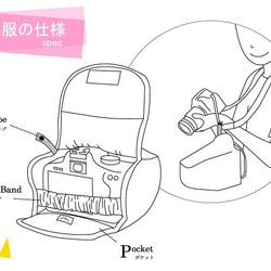 ★免運費★迷你相機包/花園粉色 80036-202 第6張的照片