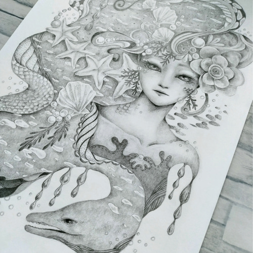創作【春のほわほわೀ】手描きイラスト 下絵付き 姐川画集『瞬き』発売記念イラスト展開催のお知らせ | NEWSCAST