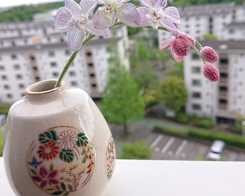 かぎ編み 胡蝶蘭 DMC80番レース糸 その他ファッション ミルチュチュ