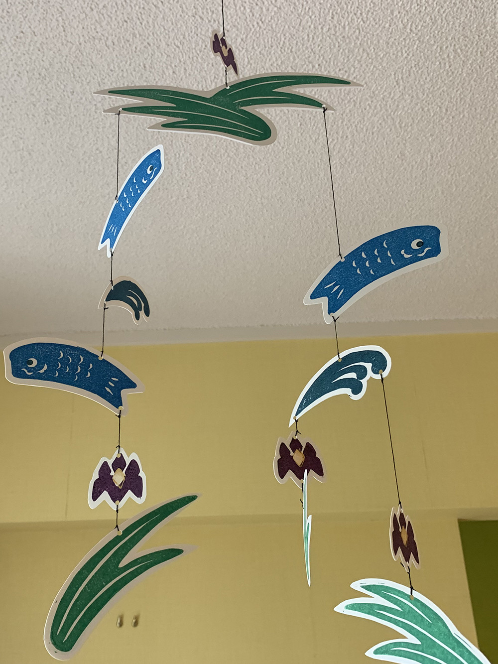 鯉のぼり　アオイロ