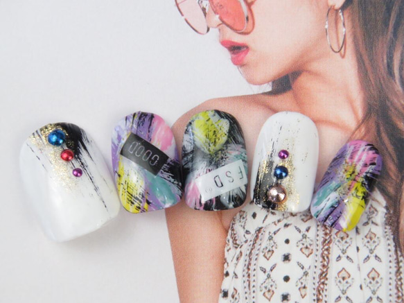 ニュアンスポップネイル ネイルチップ（つけ爪） Regulus