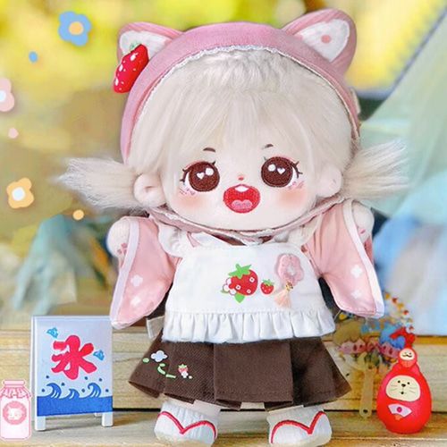 20cm ぬい服 ゆめかわ 探し回ら 白うさぎ ぬいぐるみ用服
