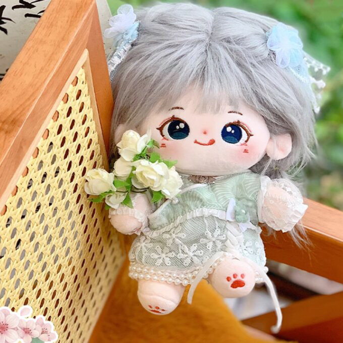 ぬい服 ぬいぐるみ 着せ替え服 20cm かわいい 女の子 パンダ中華