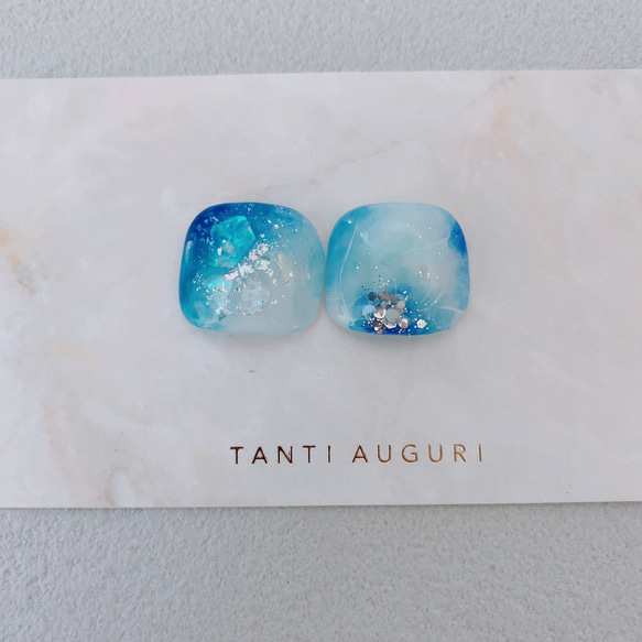 【フット】ブルーシェル フットネイルチップ フット】ブルーシェル フットネイルチップ