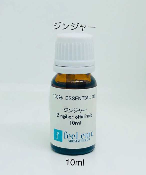 ｱﾛﾏｵｲﾙ ジンジャー 10ml (エッセンシャルオイル・精油) 1枚目の画像