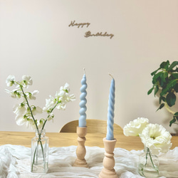 青（ブルー） キャンドル・キャンドルホルダー のおすすめ人気通販