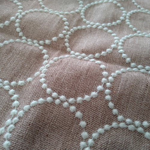 受注製作*ミナペルホネン*タンバリン*ブラウン×ライトブルー*mina