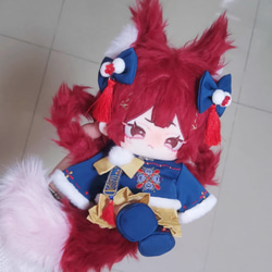 原神ウェンディ 20cmぬいぐるみ / 手作りのぬいぐるみ/ 換装可能
