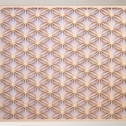組子細工 組立キット ツノ麻柄 建具の秘密 職人体験 頭の体操