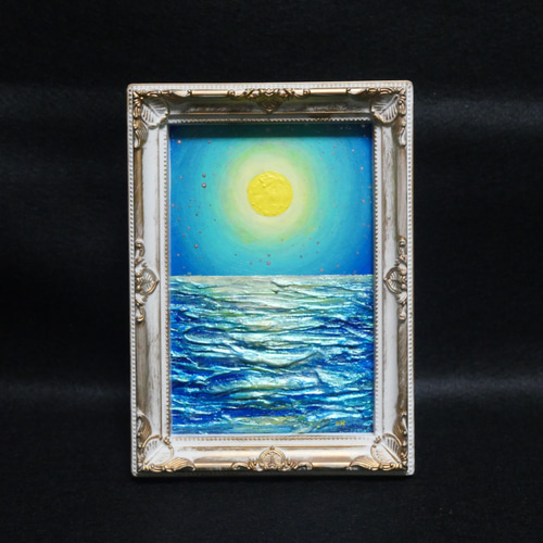 油絵 油彩 油彩画 絵 絵画 ミニ絵画【夕日の海】 油絵 油彩 油彩画 絵 絵画 ミニ絵画【夕日の海】 絵画 HR 通販
