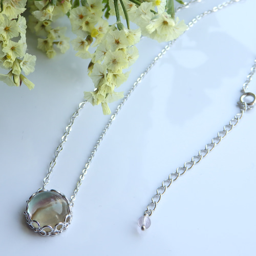 レインボーフローライト✴︎ネックレス ネックレス・ペンダント MARGA  