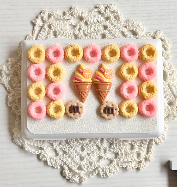 三角定規 分度器 ケース】デコ ミニチュアフード フェイクフード 