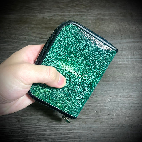スタースティングレイ エイ ミニ財布 小銭入れ ブラック ST2-8