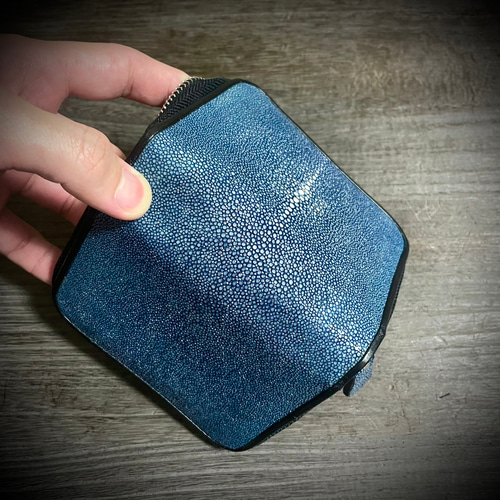 スタースティングレイ　エイ　ミニ財布　小銭入れ ブルー　ST2-6 70821 スタースティングレイ エイ ミニ財布 小銭入れ ブルー ST2-10