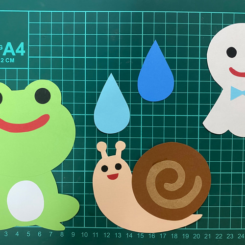 梅雨☆てるてる坊主ちゃん&カタツムリ 梅雨☆てるてる坊主ちゃん&カタツムリ