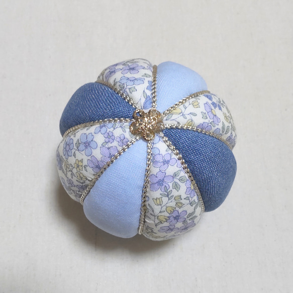 手毬 手鞠 てまり 刺繍鶴＆亀 No141 ハンドメイド