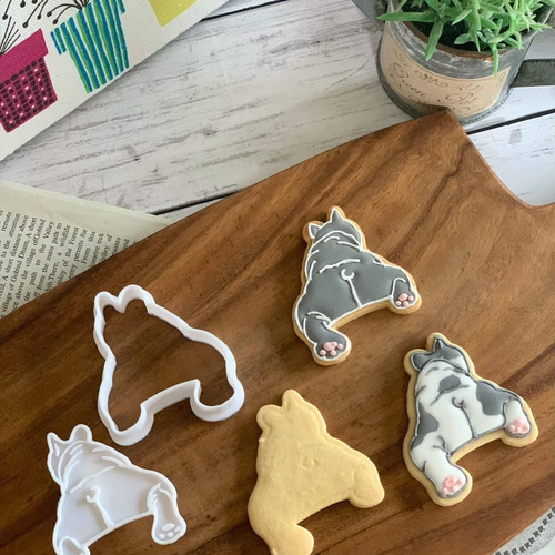 クッキー型 フレンチブルドッグ 後ろ姿 クッキー型 SAKURA LAB 通販