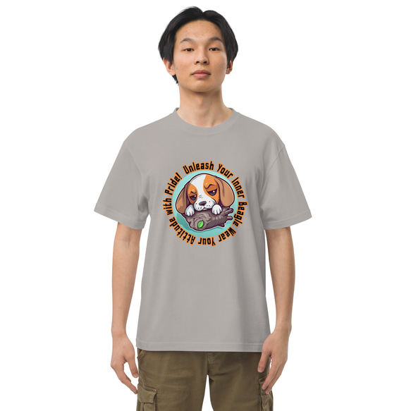 犬 ビーグル コットンTシャツ：送料無料 12枚目の画像