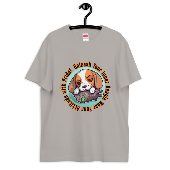 犬 ビーグル コットンTシャツ：送料無料 13枚目の画像