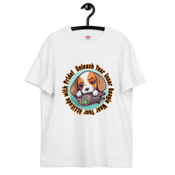 犬 ビーグル コットンTシャツ：送料無料 16枚目の画像