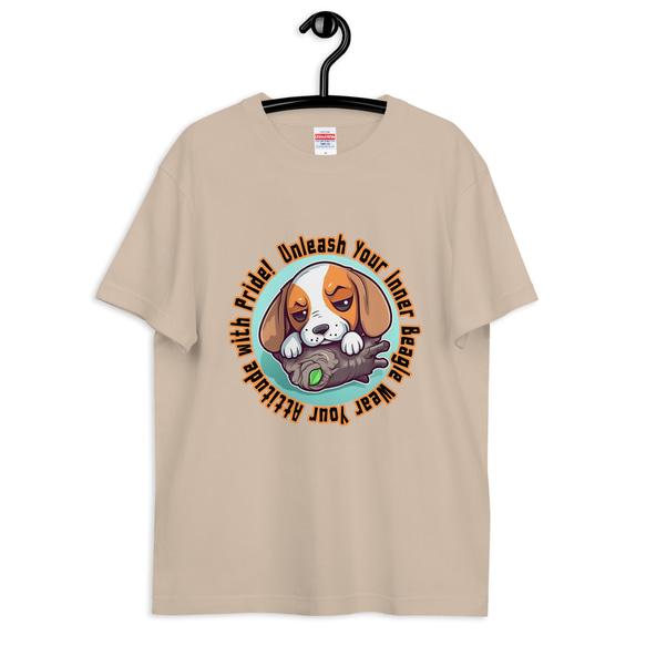 犬 ビーグル コットンTシャツ：送料無料 9枚目の画像