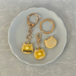 くまPasta♡ジェノベーゼ♡ フェイクフード チャーム 樹脂粘土