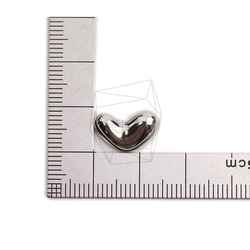 PDT-2684-R【2個入り】スモールハートペンダント,Small Heart Pendant 5枚目の画像