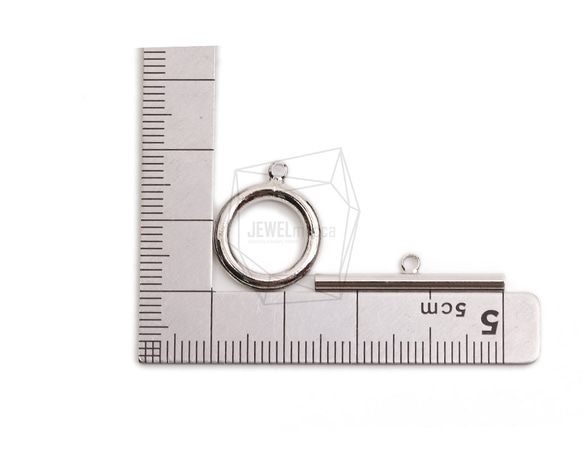 PDT-2685-R【1set】マンテル,Toggle Clasp/15.3mm x 18.5mm/5.5mm x 26 5枚目の画像