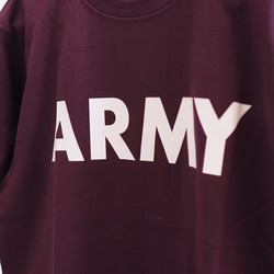 【限定カラー】ARMY Tシャツ（パープル） 6枚目の画像