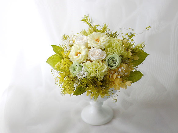 【Creema限定】フレッシュグリーンの爽やかアレンジ