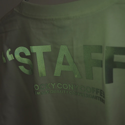 【リフレクト（反射）】COCKY CONNY COFFEE STAFF Tシャツ ３色展開 6枚目の画像