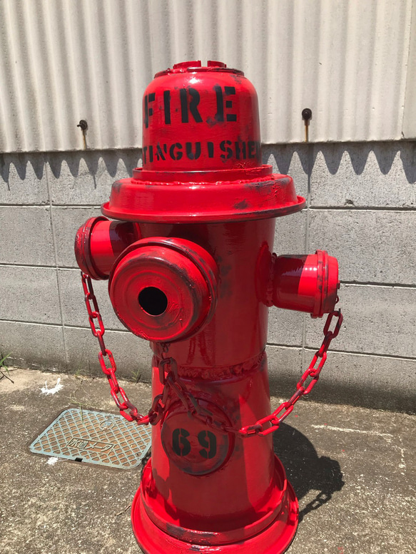 オリジナル消火栓水栓 5枚目の画像