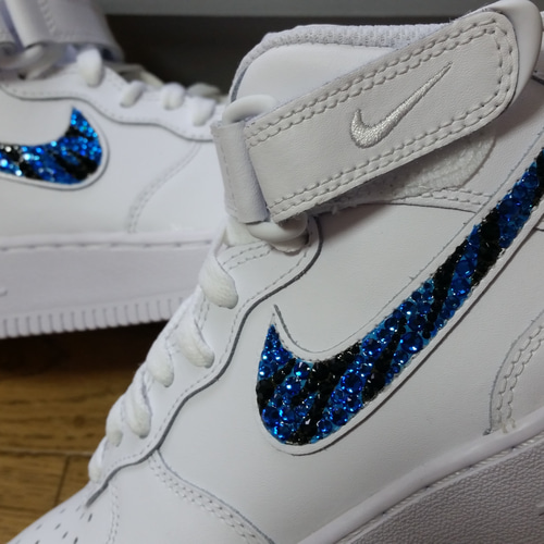 オリジナルオーダー】 ナイキ ロゴのみ・ゼブラ柄 スニーカー