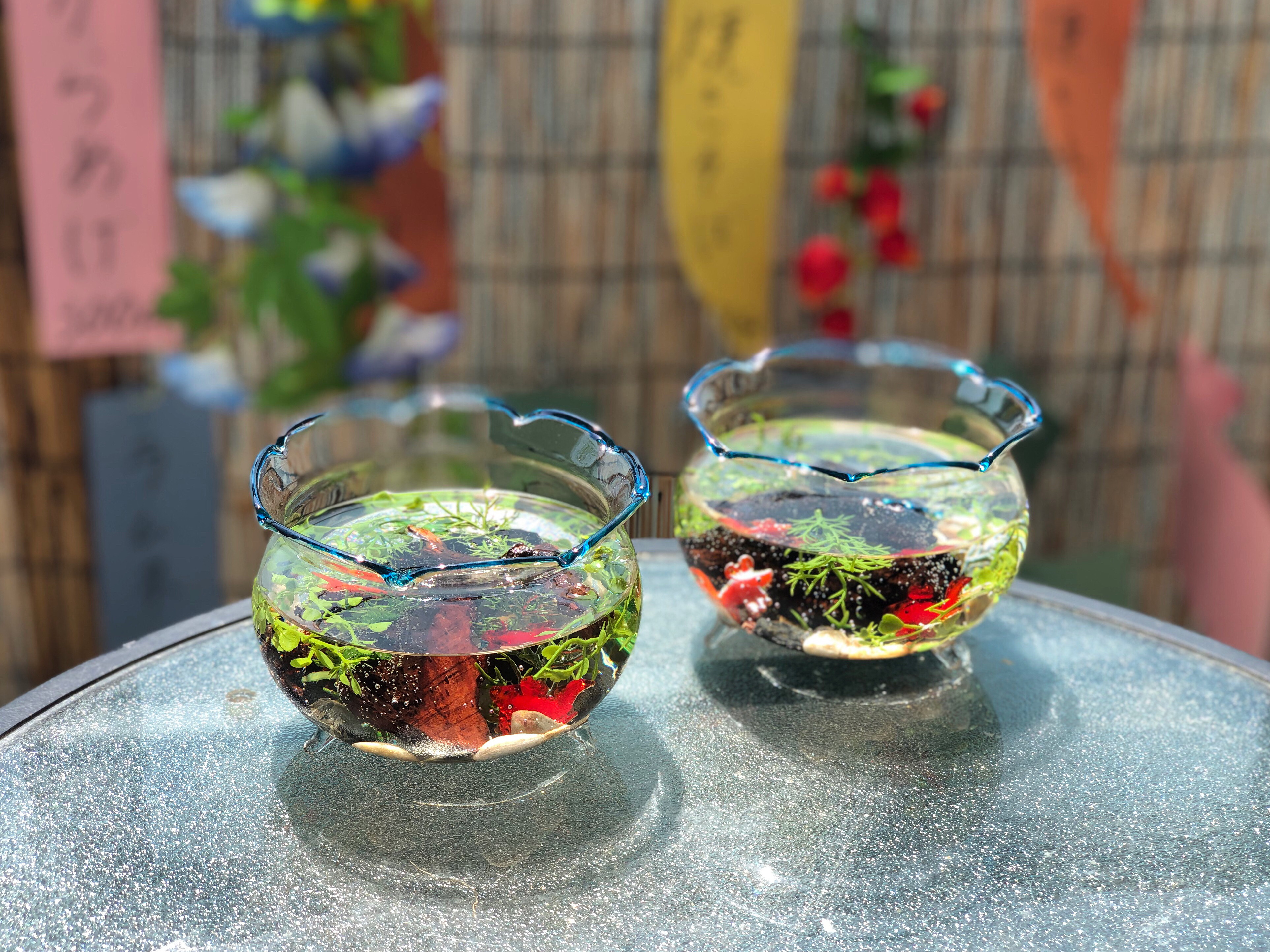 オメガ様オーダー専用ページ　アクリル金魚鉢フラワーアレンジ　大1 小4 オメガ様オーダー専用ページ アクリル金魚鉢フラワーアレンジ 大