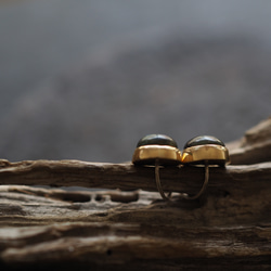 labradorite brass pierce (komorebi) 9枚目の画像