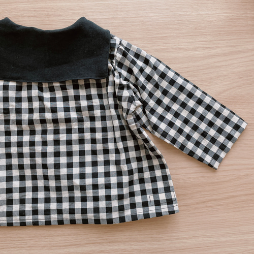 【non22さま】vintage ❀ 茶色いギンガムチェックおズボン クマさん non22さま】vintage ❀ 茶色いギンガムチェックおズボン クマ