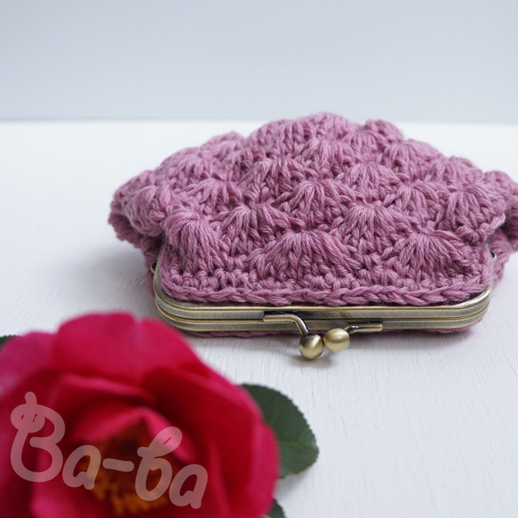 Ba-ba handmade Crochet pouch No.C1645 第4張的照片
