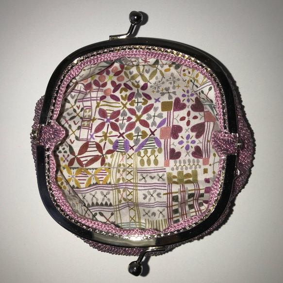 Beaded Purse --Mauve Pink--内布：Monica 6枚目の画像