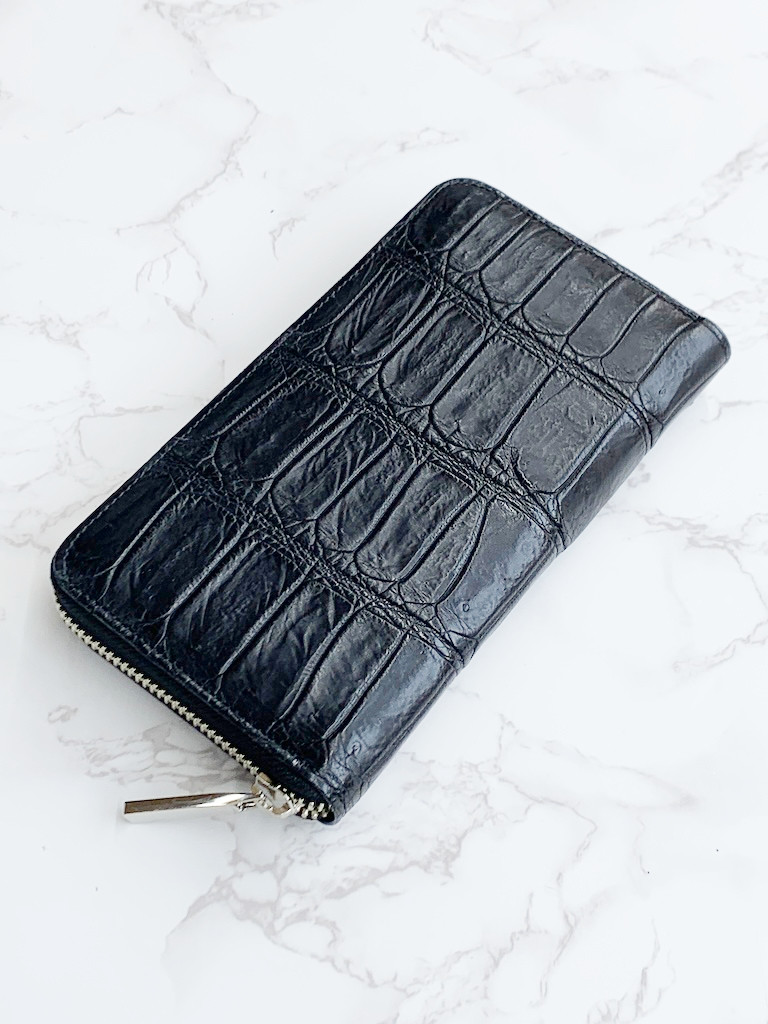 ■美品■ マットクロコダイル 2way ブラウン エキゾチックレザー 茶 □美品□ マットクロコダイル 2way ブラウン エキゾチックレザー 茶
