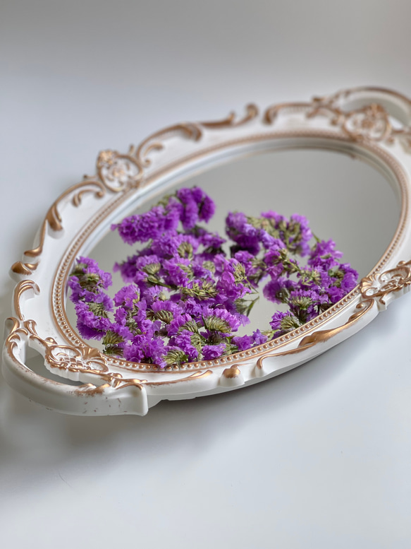 【数量限定】自家製スターチスドライフラワー花材　紫　レジン用　小さい花　 3枚目の画像