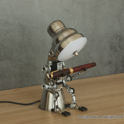 ペンホルダー ロボットランプ オフィスデスクアクセサリー パーソナライズ タイプC 6枚目の画像