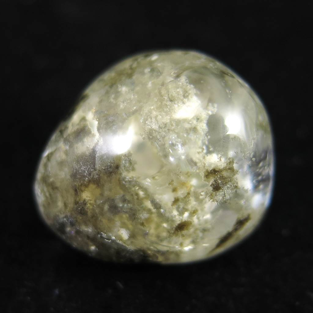 ロシア産 フェナカイト 原石 タンブル 7.4g 鑑別書付 【榎本通商 11501】