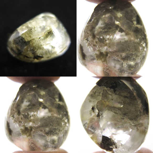 ロシア産 フェナカイト 原石 タンブル 7.4g 鑑別書付 【榎本通商 11501】 榎本通商11501 と検索願います