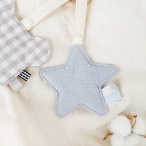 bear＆star】カシャカシャおもちゃ おもちゃ・人形 waft