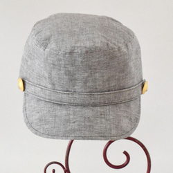 報童的設計靈感來自法國的 kepi 帽。卡其色 (PL1687-KH) 第4張的照片