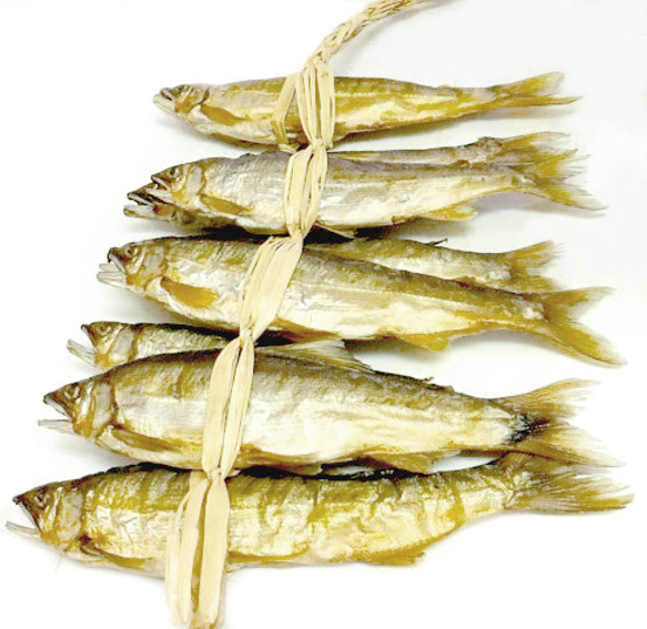 ヒューマングレードのペットのおやつ　Smoked Sweetfish ［鮎の燻製］ 4枚目の画像