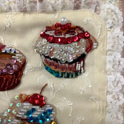 キラキラカップケーキのトートバッグ 6枚目の画像