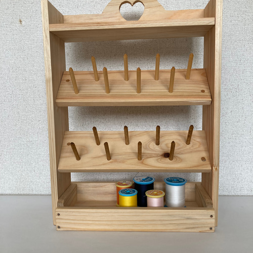 木製 糸収納棚(８段) 木製 糸収納棚(8段) 木製 糸収納棚(8段) 木製 糸収納棚(