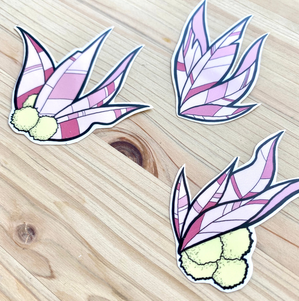 Gum Leaves Sticker Set ユーカリの葉シールセット 2枚目の画像