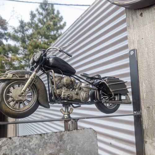 アメリカンバイク 表札 番地 サインボード ハーレーダビッドソン